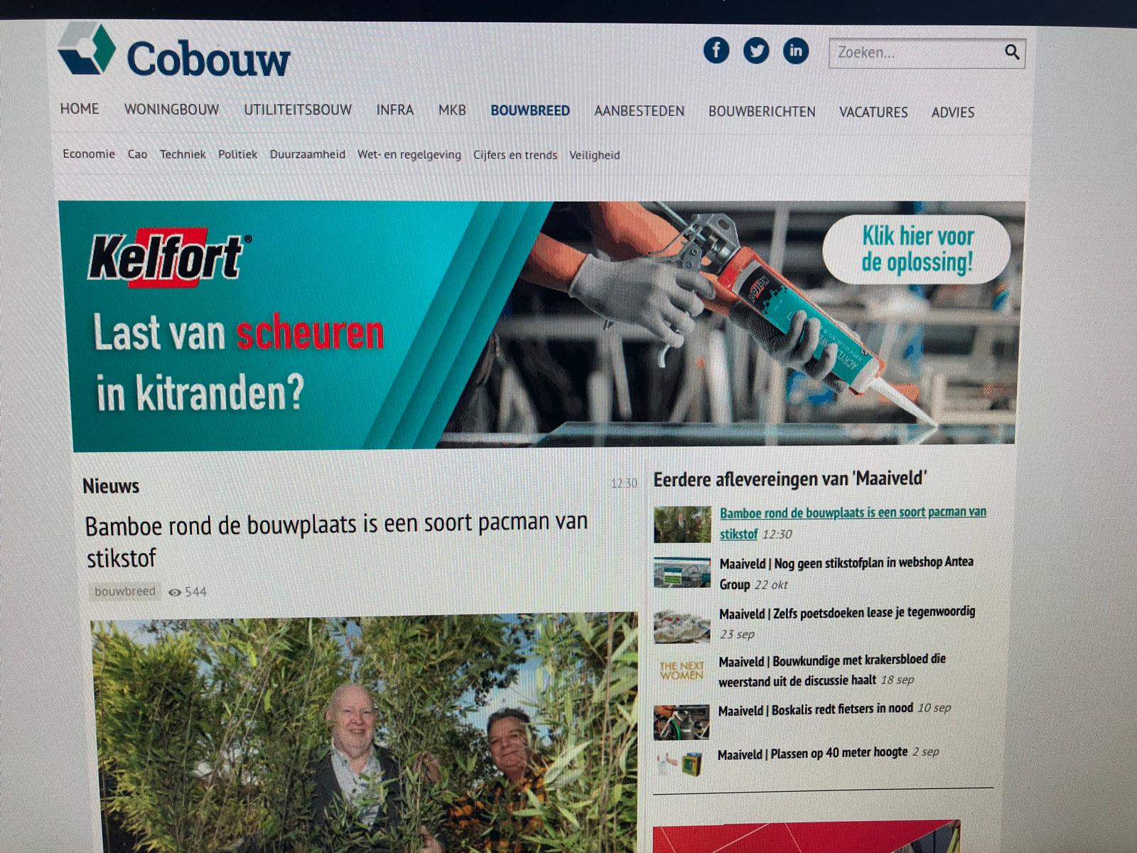 Artikel Cobouw